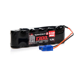 Speedpack2 7.2V 1300mAh 6C NiMH, 2/3A Flat, EC3