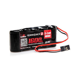 SPEEDPACK2 1600mAh 6V 5-Cell NiMH Flat RX Pack