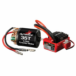 Brushed Crawler Motor/ESC Combo, 35T