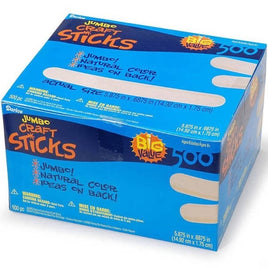 Jumbo Craft Sticks-500 Count