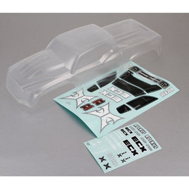 Ruckus Clear Truck Body 2wd 1/10