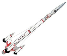 Dark Silver Model Rocket