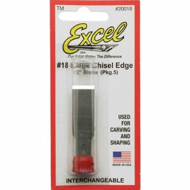 5 Pack Large Chisel Blade