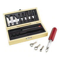 Woodworking Set, Wooden Box, Carded