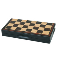 15" Dark Wood Chess Set