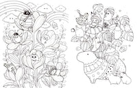 A Million Kawaii Cuties: The Sweetest Things to Color Coloring Book