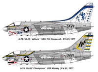 A-7A Corsair II (1/72 Scale) Aircraft Model Kit