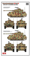 Panzerkampfwagen IV Ausf G (1/35 Scale) Plastic Military Model Kit