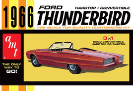 '66 Ford Thunderbird Hardtop/Convertible (1/25 Scale) Plastic Vehicle Model Kit