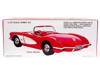 '60 Chevrolet Corvette 2-in-1 (1/25 Scale) Plastic Vehicle Model Kit