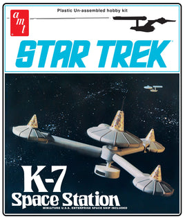 Star Trek K-7 Space Station (1/7600 Scale) Plastic Sci-Fi Model Kit