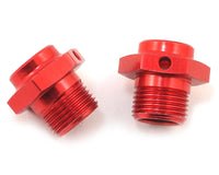 Arrma 17.6mm Red Aluminum Wheel Hex (2 Pack)