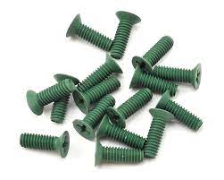 Associated Aluminum Flat Head Screws