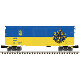 Premier 40' PS-1 Box Car with 6' Door 2022 Ukraine Peace Edition