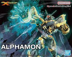 Figure-rise Standard Amplified Alphamon Plastic Model Kit