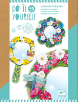 DIY Pretty Flower Mirrors