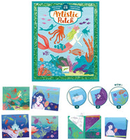 Ocean Glitter Artistic Patch Transfer Activity Set