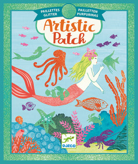 Ocean Glitter Artistic Patch Transfer Activity Set