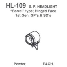 Barrel Type with Hinged Face Headlight