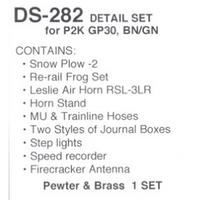 Detail Set for P2K GP30, BN/GN