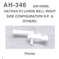 Nathan P-3 Large Right Bell Configure Air Horn