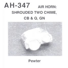 Shrouded 3-Chime Air Horn For CB&Q GN