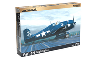 Eduard F6F-5N Hellcat Nightfighter ProfiPACK (1/72 Scale) Aircraft Model Kit