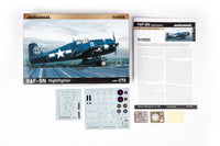 Eduard F6F-5N Hellcat Nightfighter ProfiPACK (1/72 Scale) Aircraft Model Kit