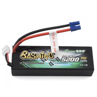 5200mAh 7.4V 35C 2S1P Lipo Battery 24# with EC3