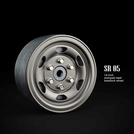 1.9 SR05 Beadlock Wheels (Uncoated Steel)