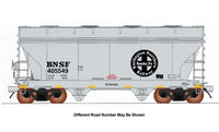 HO ACF Center Flow 2-Bay Hopper BNSF Round Logo