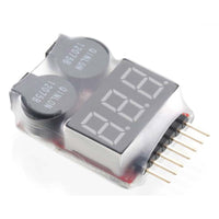 LiPo Voltage Checker with Warning Alarm