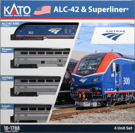 Siemens ALC-42 Charger & 3 Cars Train-Only Set Amtrak #302