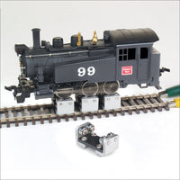 Micro-Mark O Gauge Assembled Locomotive Rollers (Set of 4)