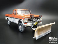 1972 Ford F-250 4x4 with Snow Plow (1/25 Scale) Vehicle Model Kit