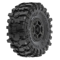 1/10 Mickey Thompson Baja Pro X G8 F/R 1.9" MTD 12mm Blk Holcomb (Pair)