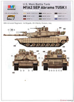 M1A2 SEP Abrams [3 in 1] (1/35 Scale) Plastic Military Model Kit