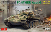 Panther Ausf. G [Early/Late] (1/35 Scale) Plastic Military Model Kit