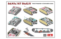 Sd.Kfz.167 StuG.IV Early Production (1/35 Scale) Plastic Military Model Kit