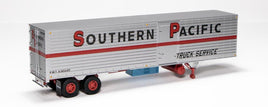 Fruehauf 40' Fluted-Side Volume Van Trailer Side Door Southern Pacific #2