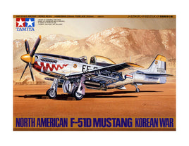 North American F51D Mustang Korean War (1/48 Scale) Plastic Aircraft Model Kit