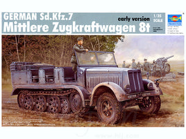 German Sd.Kfz.7 Mittlere Zugkraftwagen 8t Early Version (1/35 Scale) Vehicle Model Kit