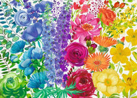 Floral Rainbow (300 Large Format Piece) Puzzle