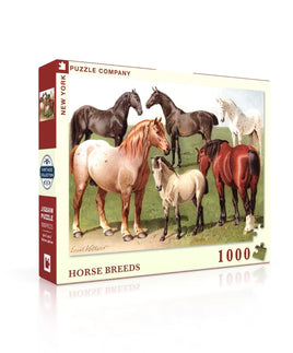 Horse Breeds (1000 Piece) Puzzle