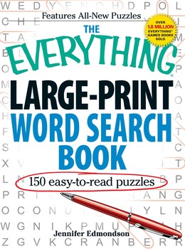 The Everything Large-Print Word Search Book Vol.1