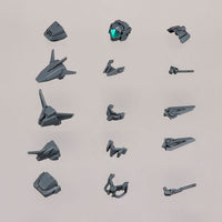 30MM Option Parts Set 6 (Customize Heads A) (1/144 Scale) Plastic Gundam Option Parts