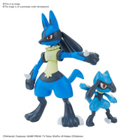 Pokemon Riolu & Lucario Plastic Model Kit