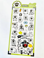 Sheep Flat Stickers