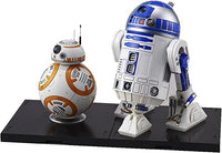 Star Wars: The Force Awakens BB-8 & R2-D2 (1/12 Scale) Plastic Sci-Fi Model Kit