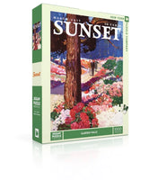 Sunset Garden Walk (1000 Piece) Puzzle